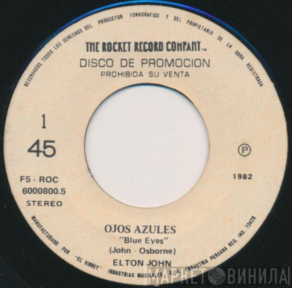  Elton John  - Ojos Azules = Blue Eyes
