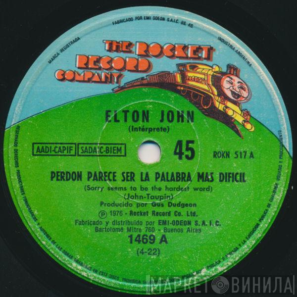  Elton John  - Perdon Parece Ser La Palabra Mas Dificil