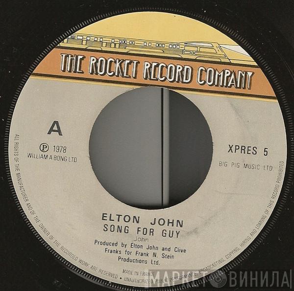  Elton John  - Song For Guy