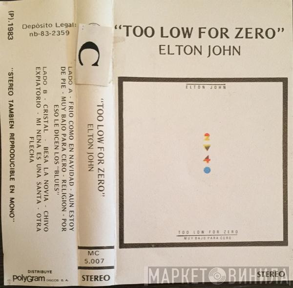  Elton John  - Too Low For Zero