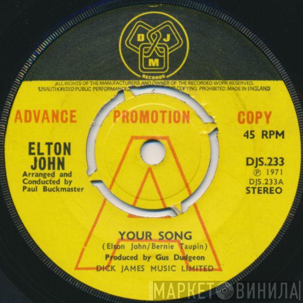  Elton John  - Your Song