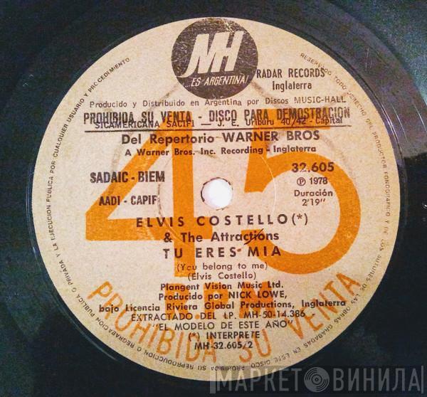  Elvis Costello & The Attractions  - (No Quiero Ir A) Chelsea / Tu Eres Mia