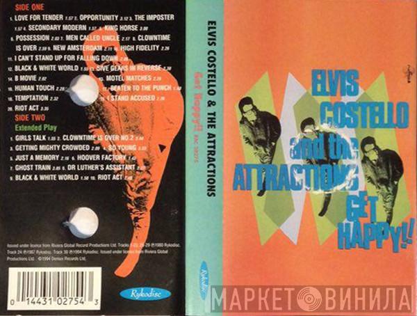  Elvis Costello & The Attractions  - Get Happy!!