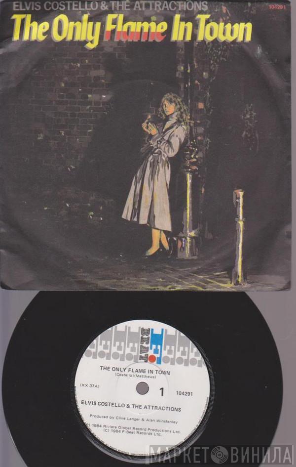  Elvis Costello & The Attractions  - The Only Flame In Town
