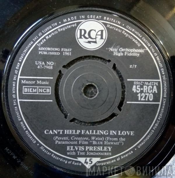  Elvis Presley  - Can't Help Falling In Love / Rock-A-Hula Baby