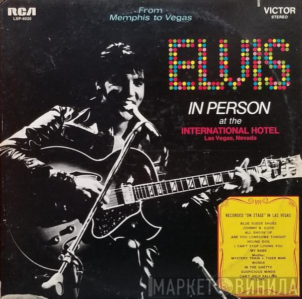 Elvis Presley  - From Memphis To Vegas / From Vegas To Memphis