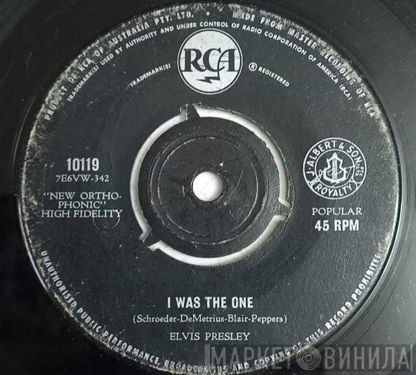  Elvis Presley  - Heartbreak Hotel / I Was The One