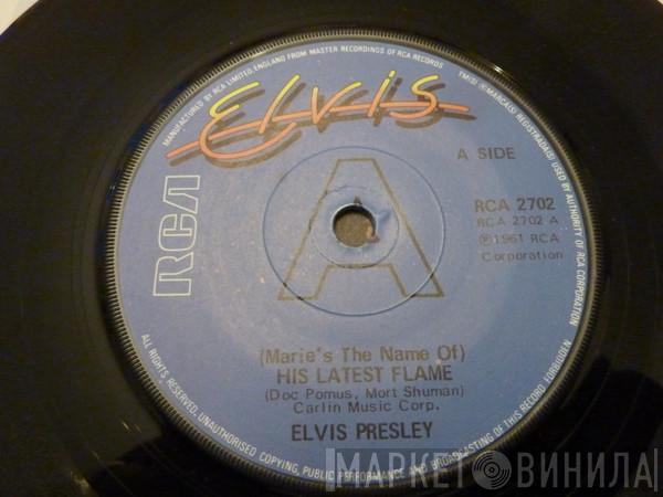  Elvis Presley  - His Latest Flame / Little Sister
