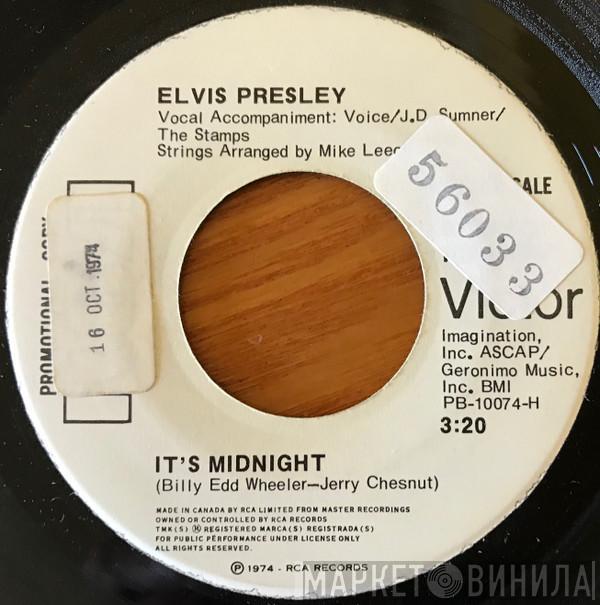 Elvis Presley  - It's Midnight / Promised Land