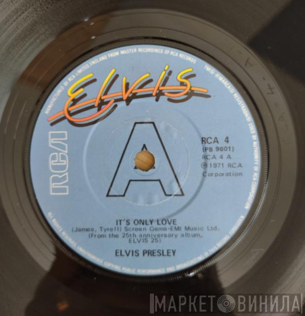  Elvis Presley  - It's Only Love / Beyond The Reef