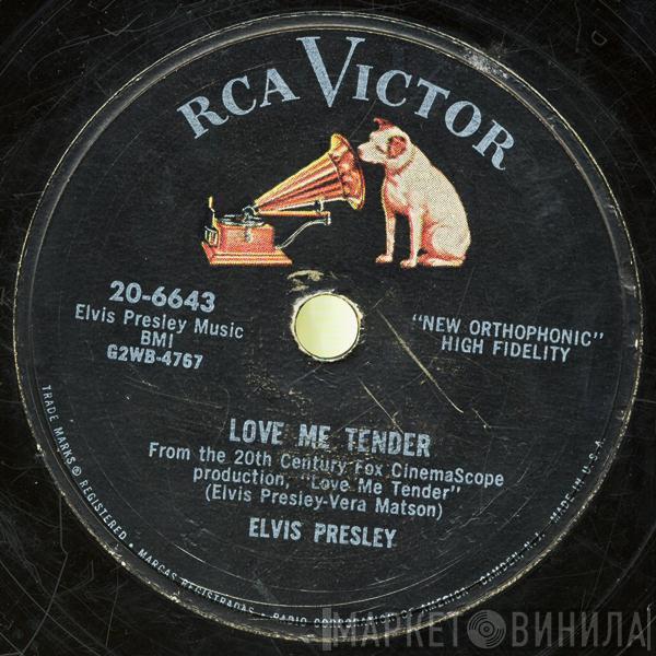  Elvis Presley  - Love Me Tender / Anyway You Want Me