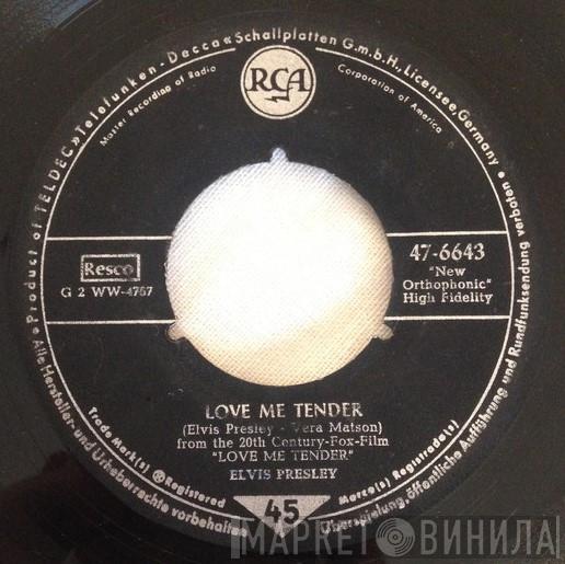  Elvis Presley  - Love Me Tender / Anyway You Want Me