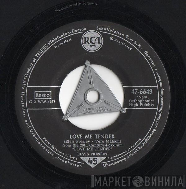  Elvis Presley  - Love Me Tender / Anyway You Want Me