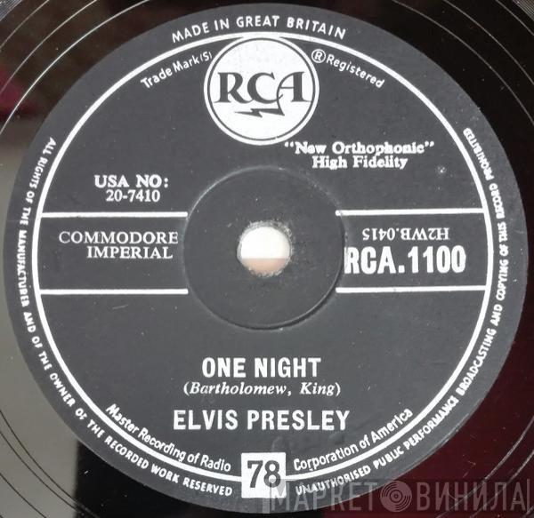 Elvis Presley  - One Night / I Got Stung