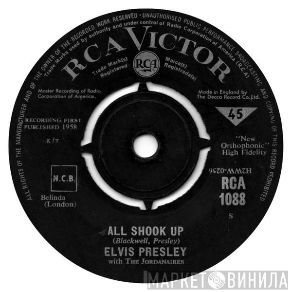 Elvis Presley, The Jordanaires - All Shook Up / Heartbreak Hotel