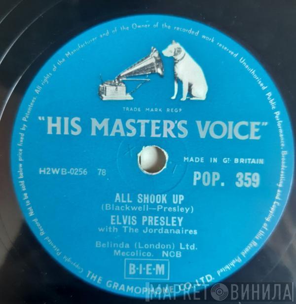 Elvis Presley, The Jordanaires - All Shook Up / That's When Your Heartaches Begin