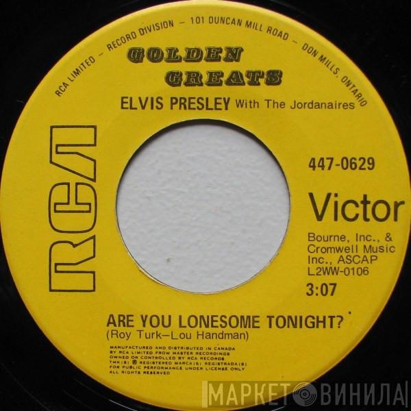 Elvis Presley, The Jordanaires - Are You Lonesome Tonight? / I Gotta Know