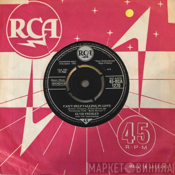 Elvis Presley, The Jordanaires - Can't Help Falling In Love / Rock-A-Hula Baby ("Twist Special")