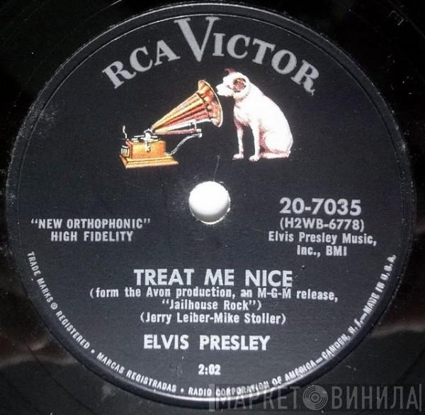  Elvis Presley  - Treat Me Nice / Jailhouse Rock
