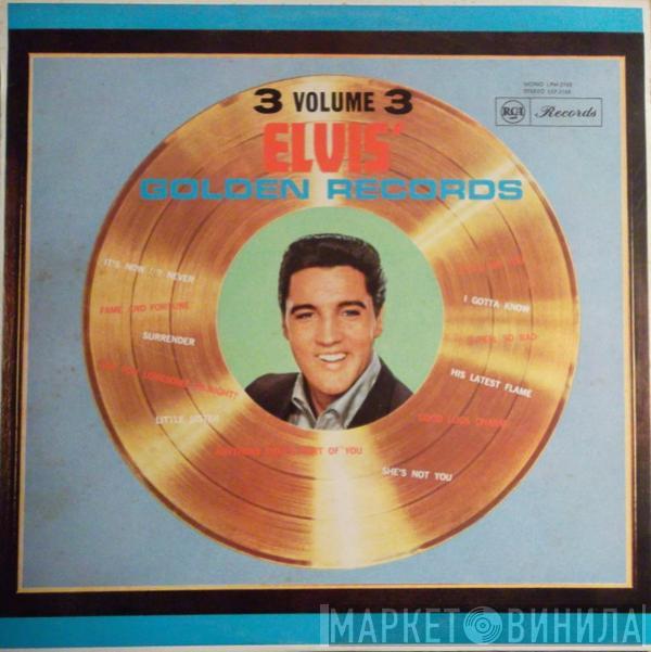  Elvis Presley  - Elvis' Golden Records, Vol. 3