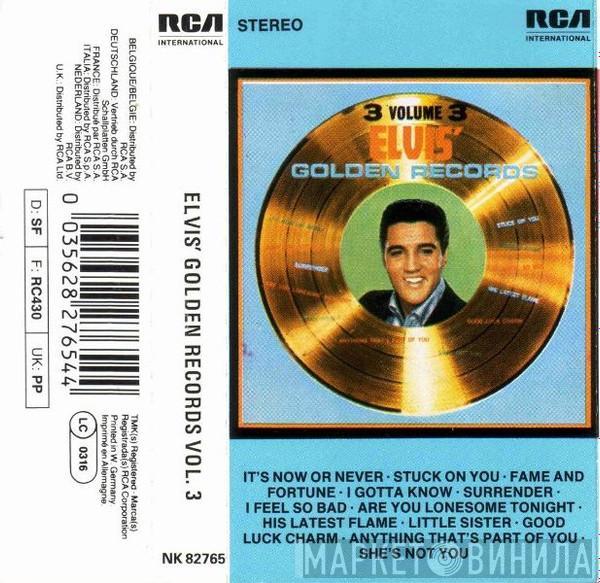  Elvis Presley  - Elvis' Golden Records, Vol.3