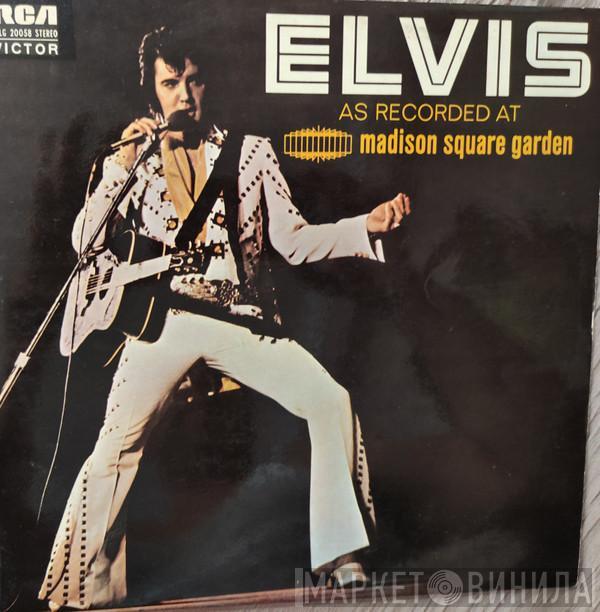 Elvis Presley  - Elvis As Recorded At Madison Square Garden