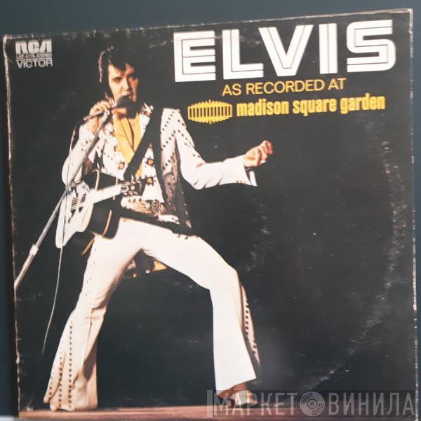  Elvis Presley  - Elvis As Recorded At Madison Square Garden