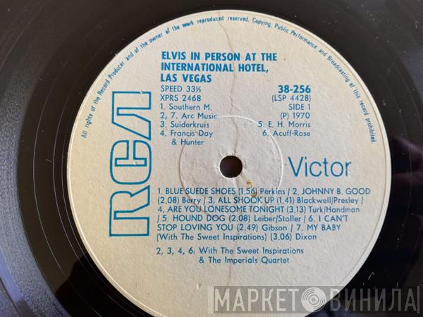  Elvis Presley  - Elvis In Person At The International Hotel