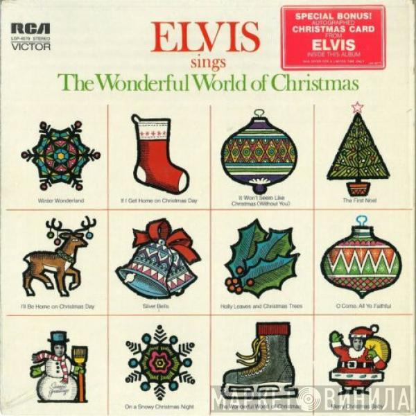  Elvis Presley  - Elvis Sings The Wonderful World Of Christmas