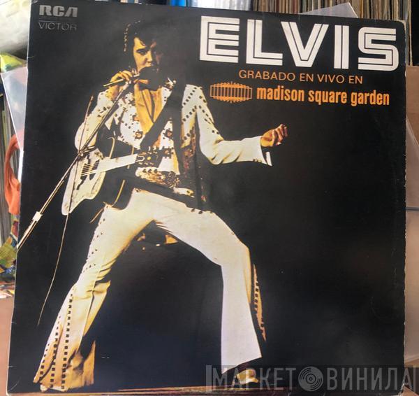  Elvis Presley  - Grabado En Vivo En Madison Square Garden
