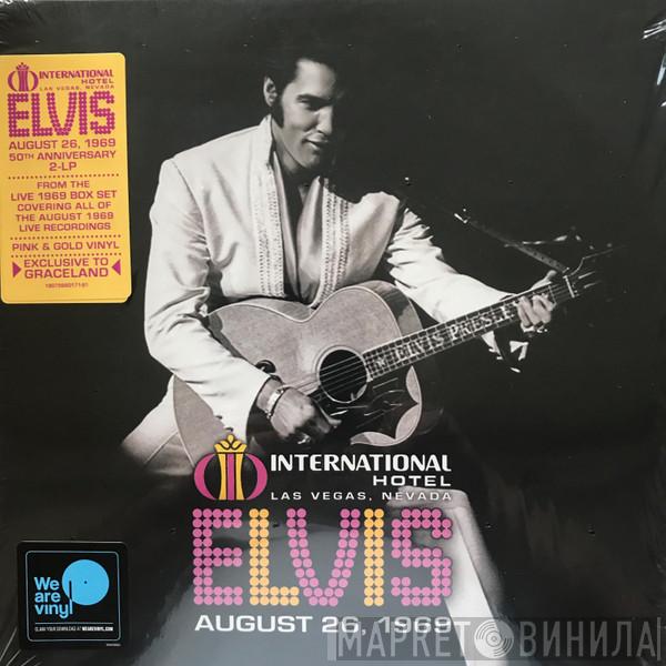  Elvis Presley  - International Hotel Las Vegas, Nevada August 26, 1969