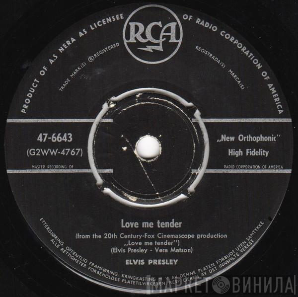  Elvis Presley  - Love Me Tender