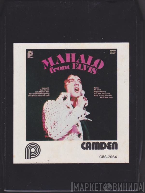  Elvis Presley  - Mahalo From Elvis