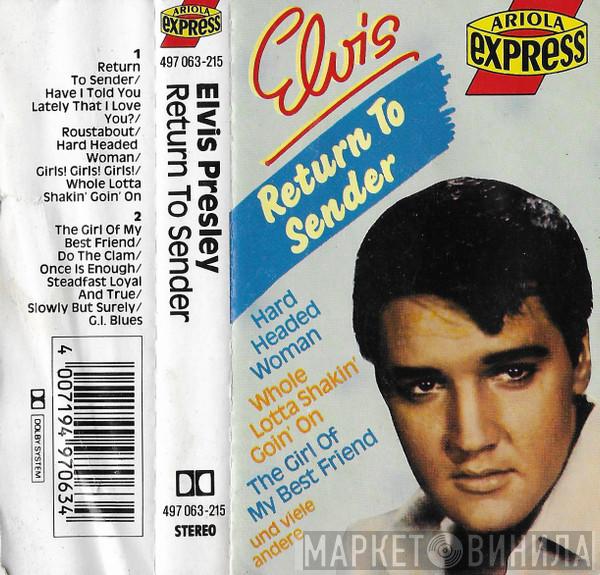  Elvis Presley  - Return To Sender