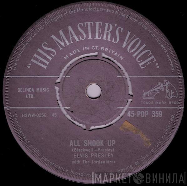 Elvis Presley, The Jordanaires - All Shook Up