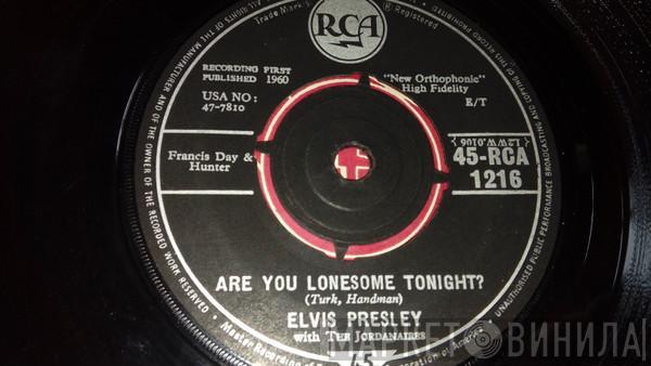 Elvis Presley, The Jordanaires - Are You Lonesome Tonight?