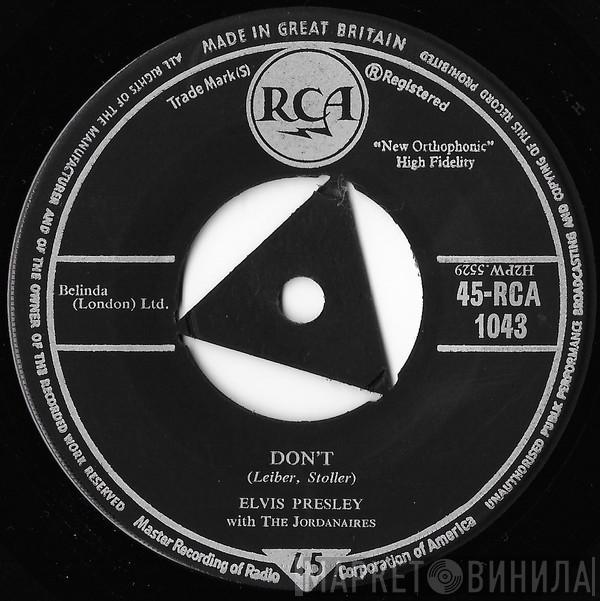 Elvis Presley, The Jordanaires - Don't