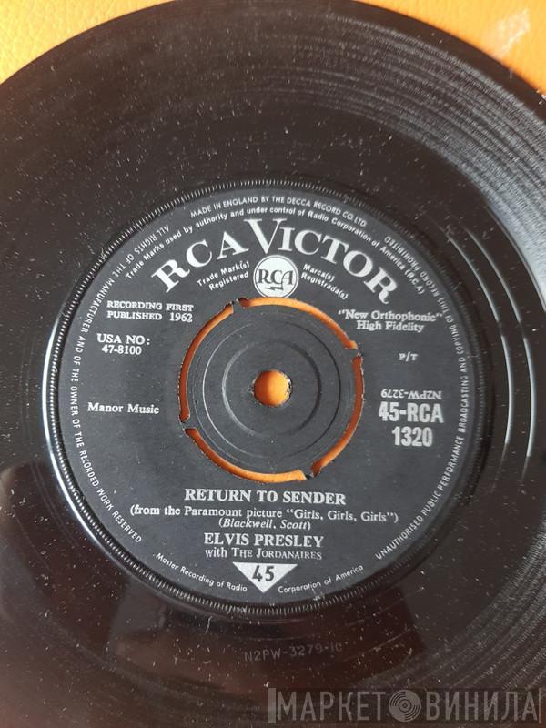 Elvis Presley, The Jordanaires - Return To Sender