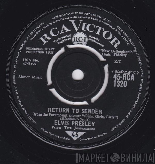 Elvis Presley, The Jordanaires - Return To Sender