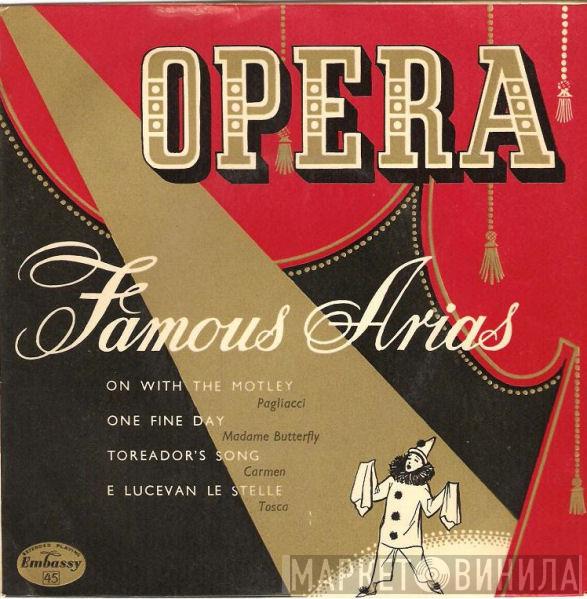 Embassy Opera Stars, Serge Lamont - Opera - Famous Arias
