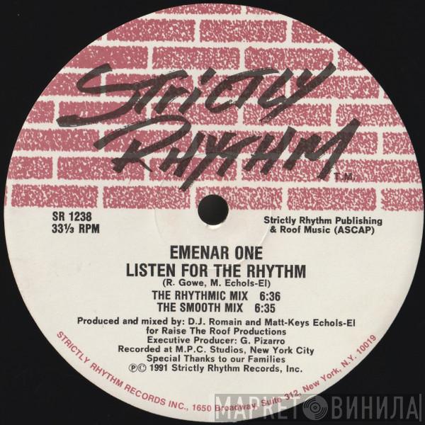 Emenar One  - Listen For The Rhythm / Get Your Thang Together