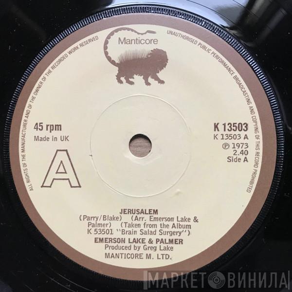 Emerson, Lake & Palmer - Jerusalem
