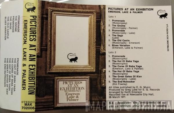  Emerson, Lake & Palmer  - Pictures At An Exhibition