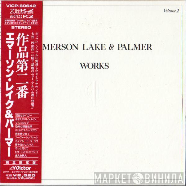  Emerson, Lake & Palmer  - Works Volume 2
