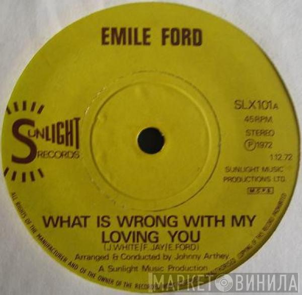 Emile Ford - What Is Wrong With My Loving You
