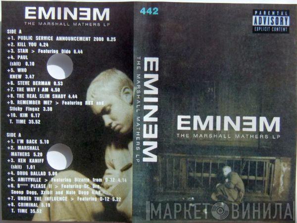  Eminem  - The Marshall Mathers LP
