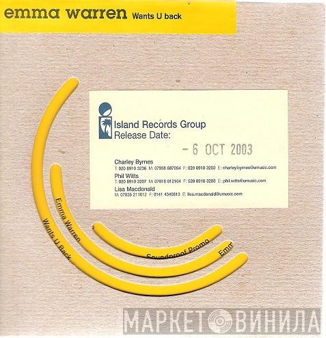 Emma Warren - Wants You Back