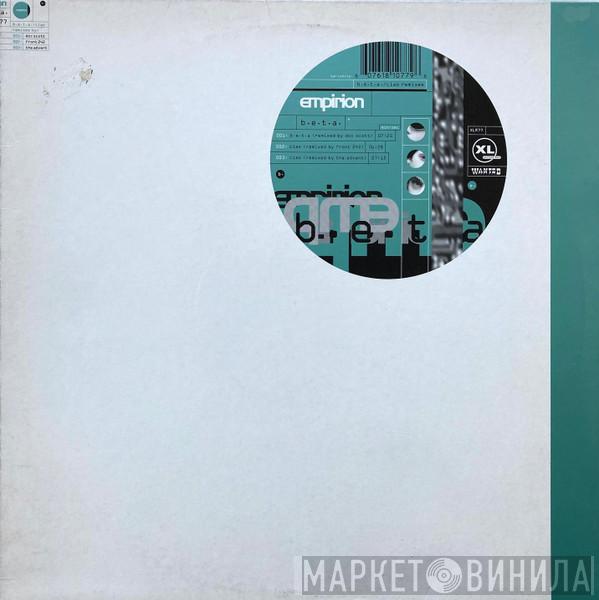 Empirion - B.E.T.A. / Ciao (Remixes)