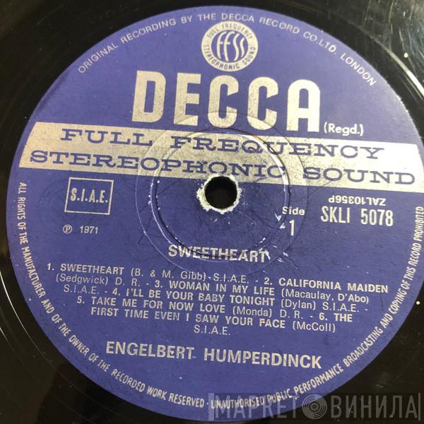  Engelbert Humperdinck  - Sweetheart