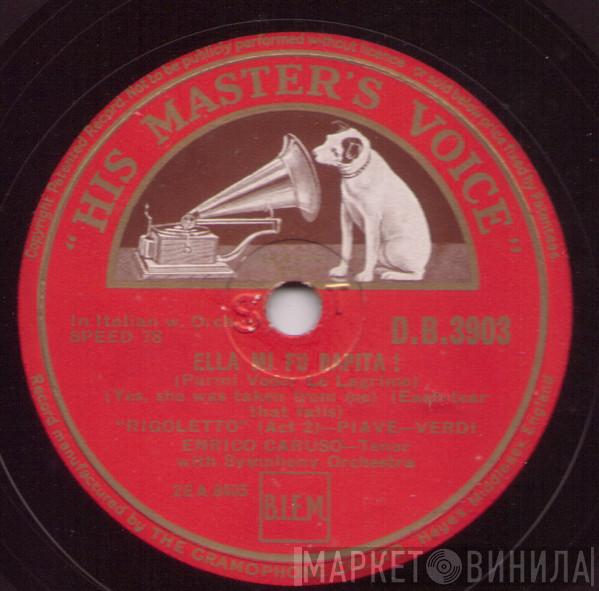  Enrico Caruso  - Una Furtiva Lagrima / Ella Mi Fu Rapita !